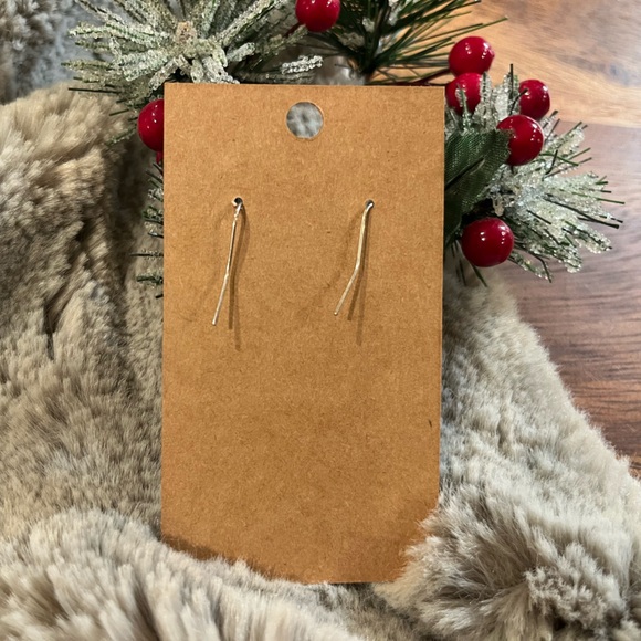 Y2K • AB Crystal Angel Earrings • Sterling Silver Hooks - Picture 2 of 3